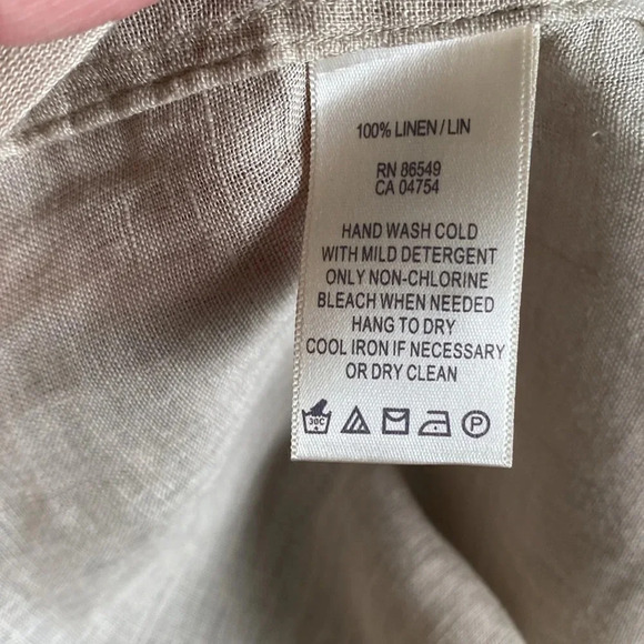 Tommy Bahama linen tank top size XL - Picture 7 of 12